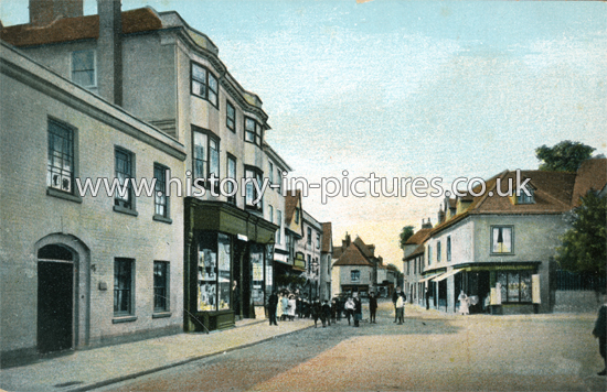 Market End, Coggeshall, Essex. c.1906